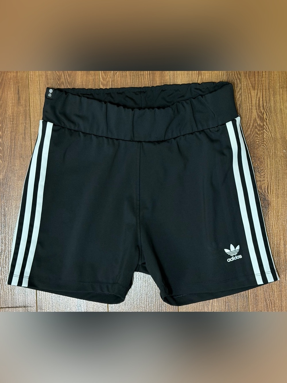 Adidas Originals Adicolor Classics High-Waisted Short Tights Bike Shorts -Size L